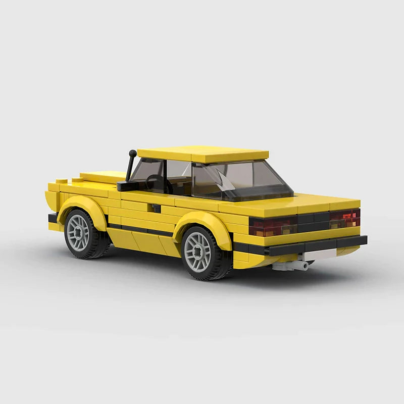BMW 320i E21 Building Kit — Interior View | Rova