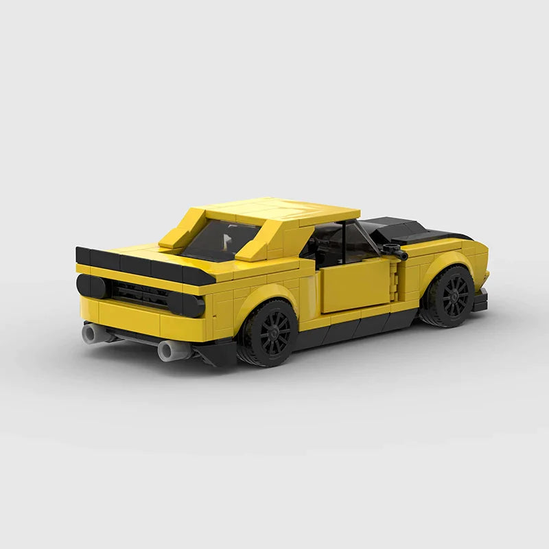 Dodge Challenger SRT Hellcat Building Kit — Top View | Rova