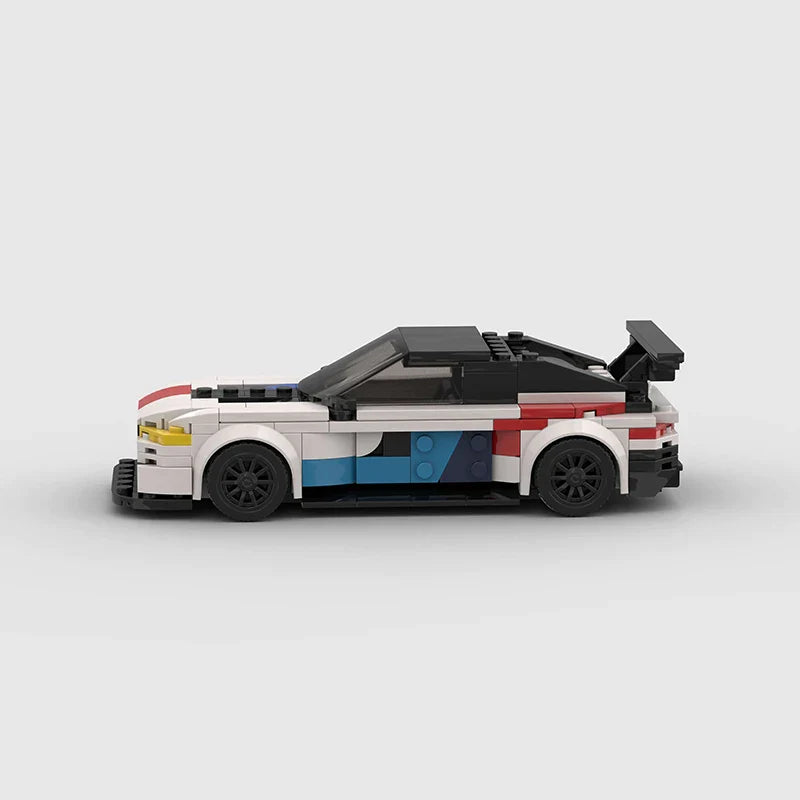 BMW M8 GTE Building Kit — Side View | Rova