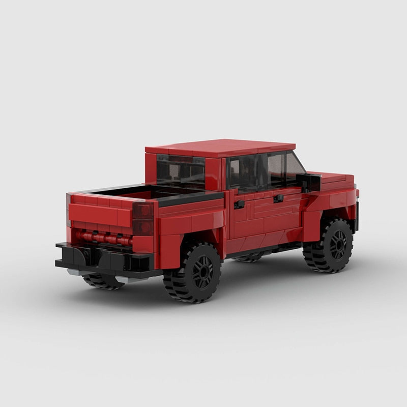 Chevrolet Silverado Building Kit — Rear View | Rova