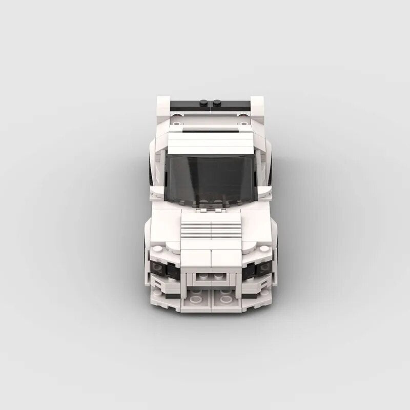 Nissan R34 Skyline GT-R Building Kit — Rear View | Rova