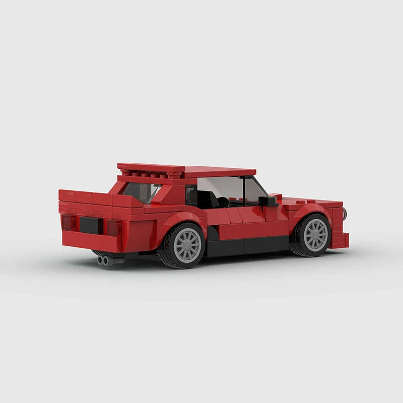 Fiat Abarth 131 Building Kit — Rear View | Rova