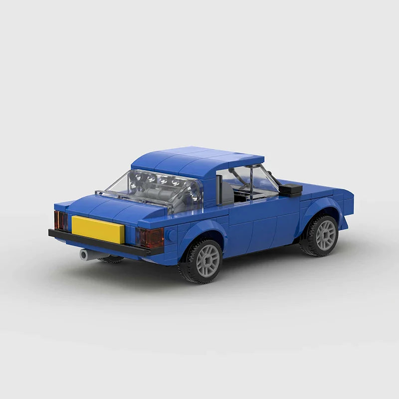 Ford Escort Mk2 Building Kit — Rear View | Rova