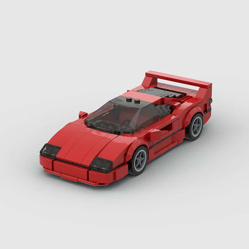 Ferrari F40 — 1:24 Scale LEGO-Compatible Building Kit