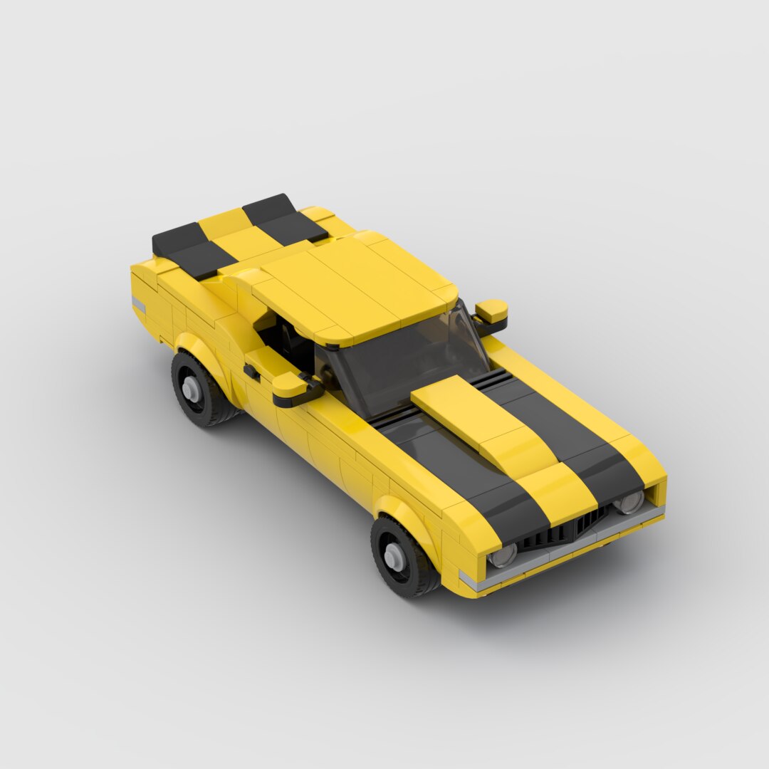 Chevrolet Camaro Z28 Building Kit — Rear View | Rova