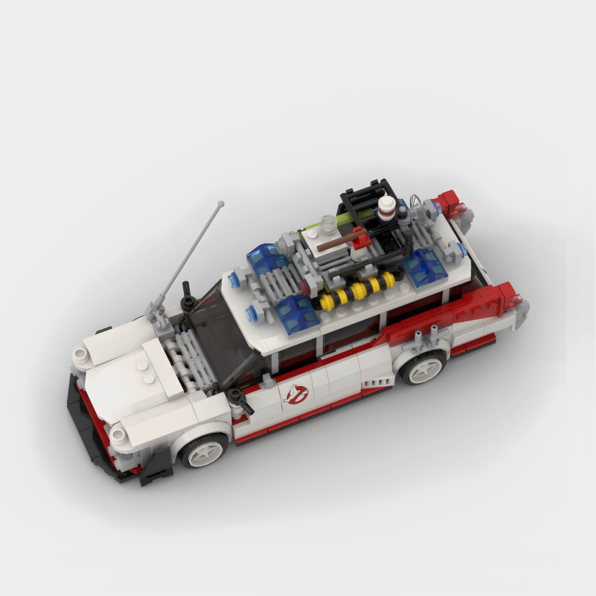 ECTO-1 | Ghostbusters Building Kit — Rear View | Rova