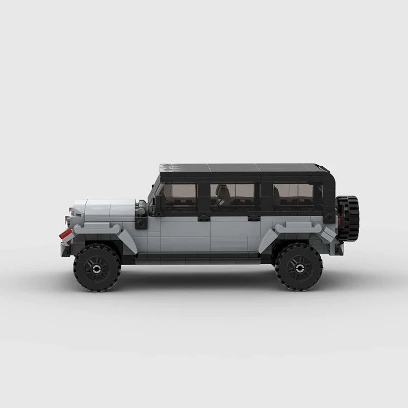 Jeep Wrangler Building Kit — Side View | Rova