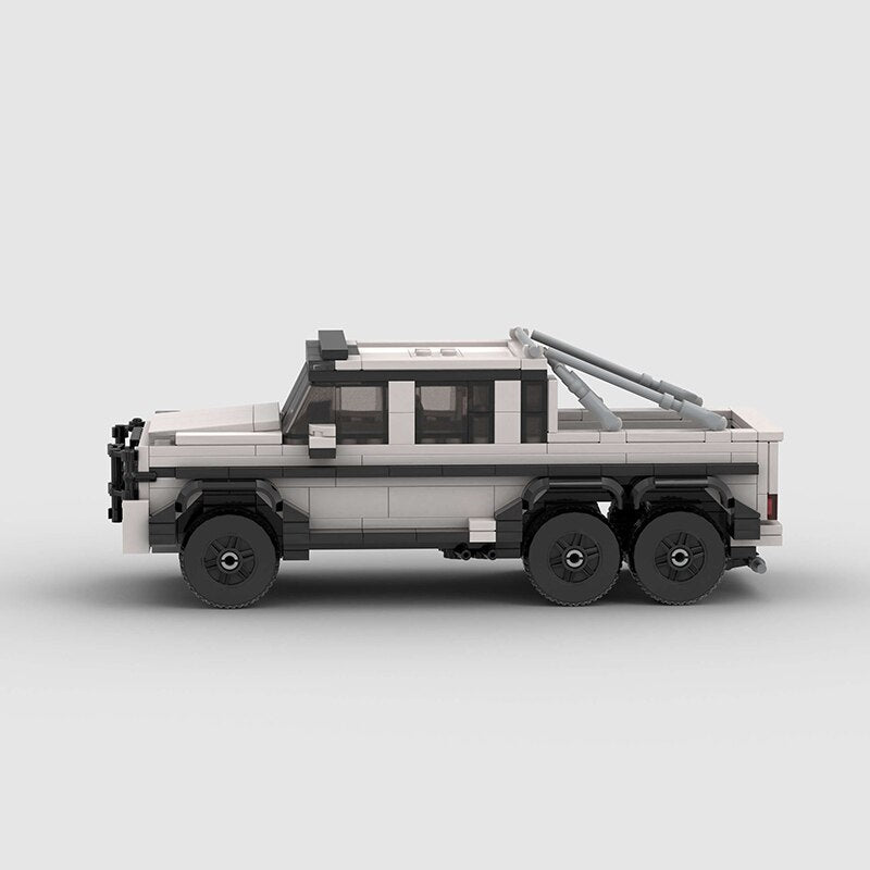 Mercedes Benz G63 6x6 Building Kit — Side View | Rova