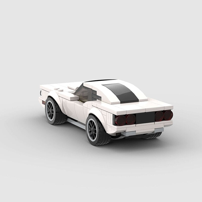 Plymouth Barracuda Building Kit — Side View | Rova