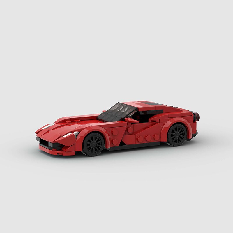Ferrari 812 GTS Building Kit — Side View | Rova