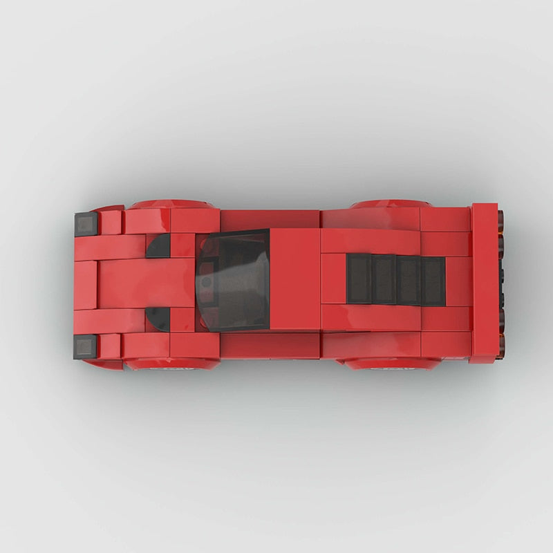 Ferrari F40 Building Kit — Interior View | Rova