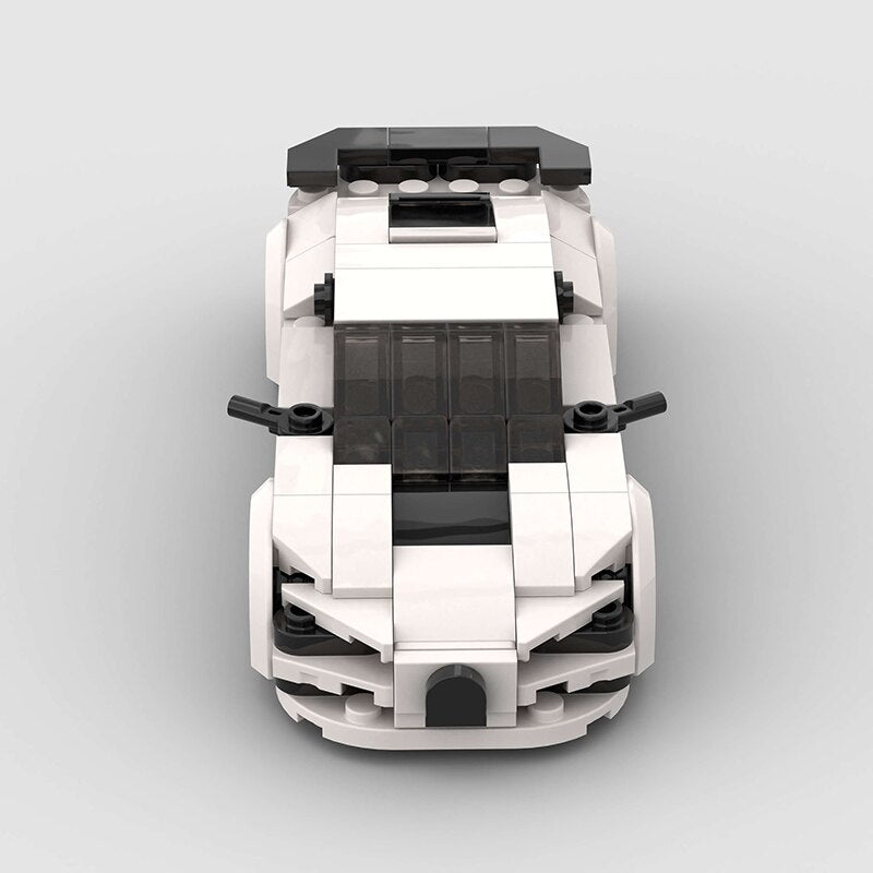 Bugatti Centodieci Building Kit — Top View | Rova