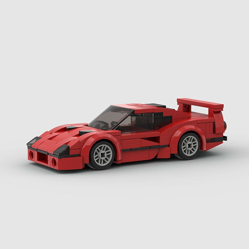 Ferrari F40 Building Kit — Rear View | Rova