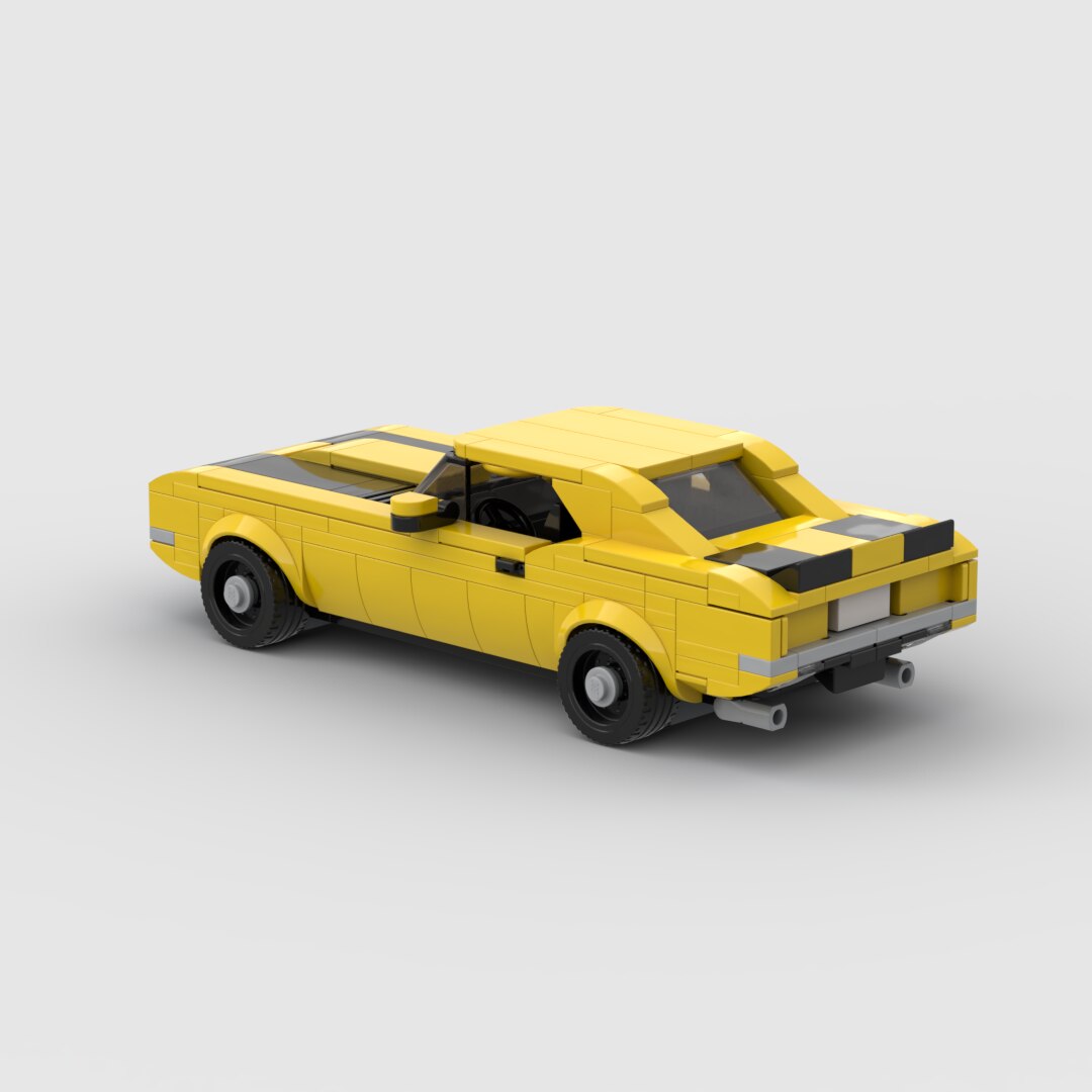 Chevrolet Camaro Z28 Building Kit — Side View | Rova