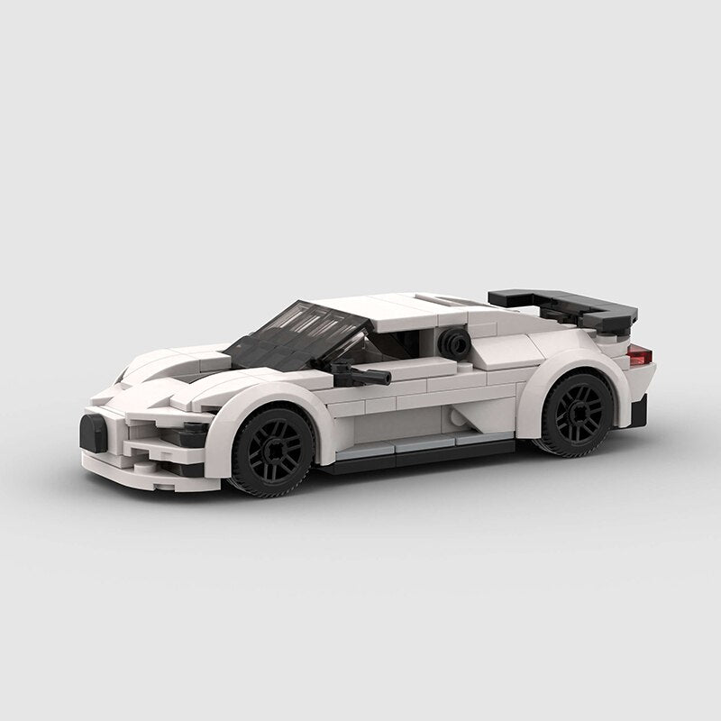 Bugatti Centodieci Building Kit — Side View | Rova