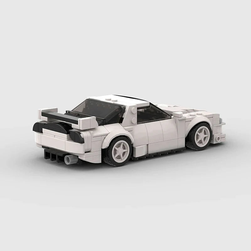 Mazda RX-7 FD Building Kit — Rear View | Rova
