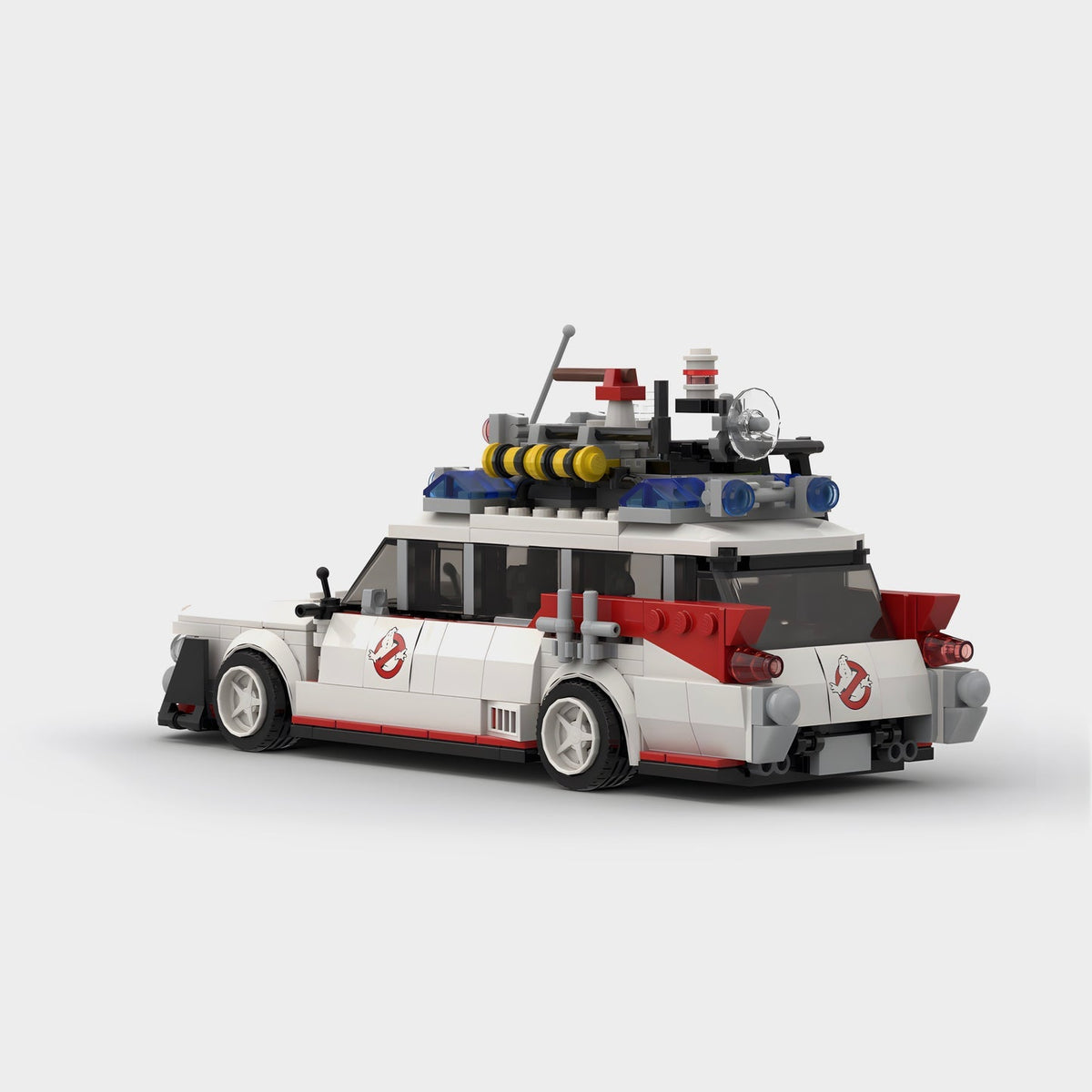 ECTO-1 | Ghostbusters Building Kit — Side View | Rova