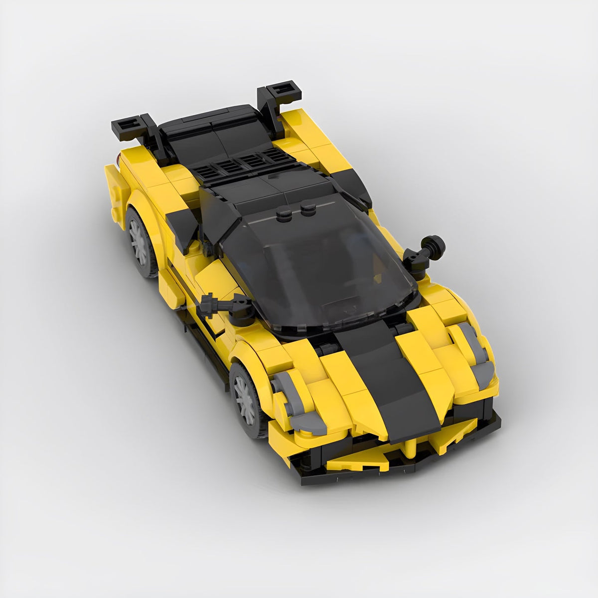 Ferrari 488 Mansory 4XX Building Kit — Interior View | Rova