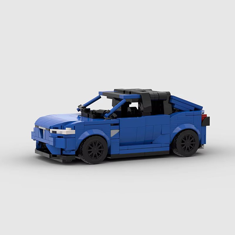 Tesla Model X Plaid Building Kit — Side View | Rova