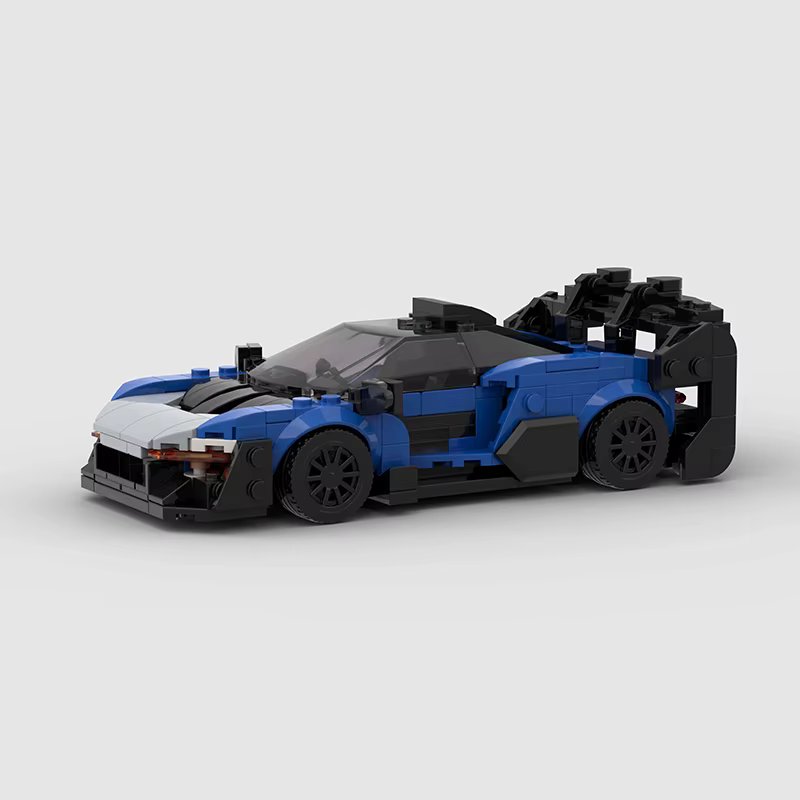 McLaren Senna GTR Building Kit — Side View | Rova