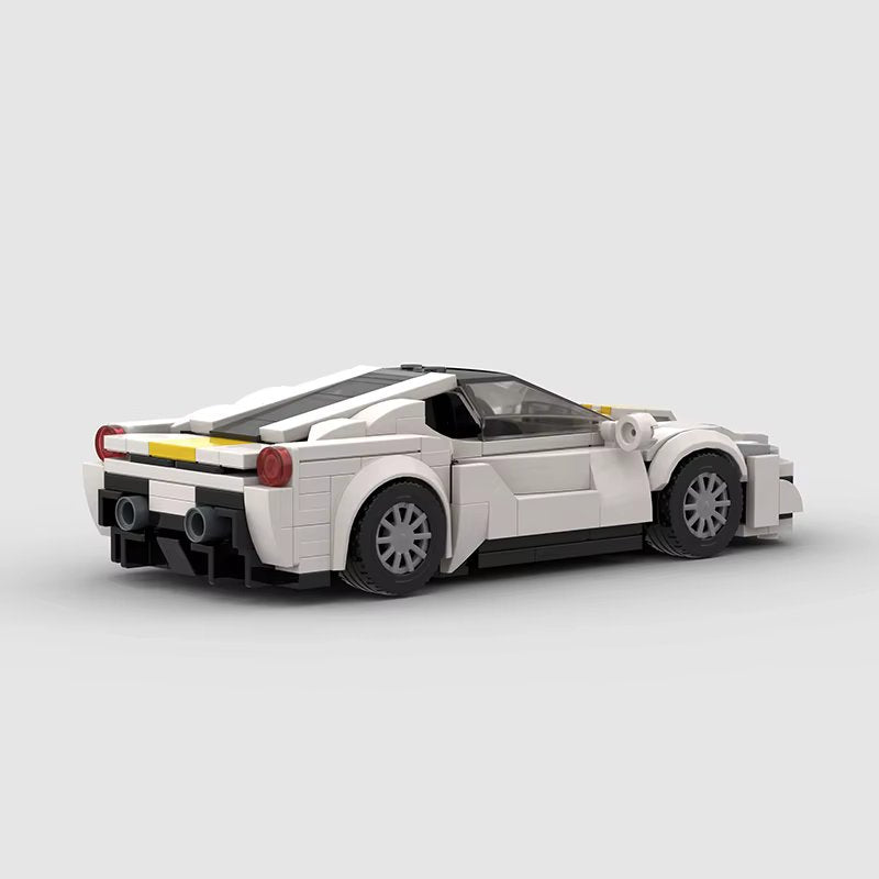 Ferrari 488 Pista Building Kit — Interior View | Rova