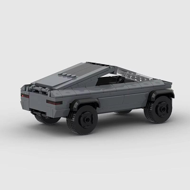 Tesla Cybertruck Building Kit — Rear View | Rova