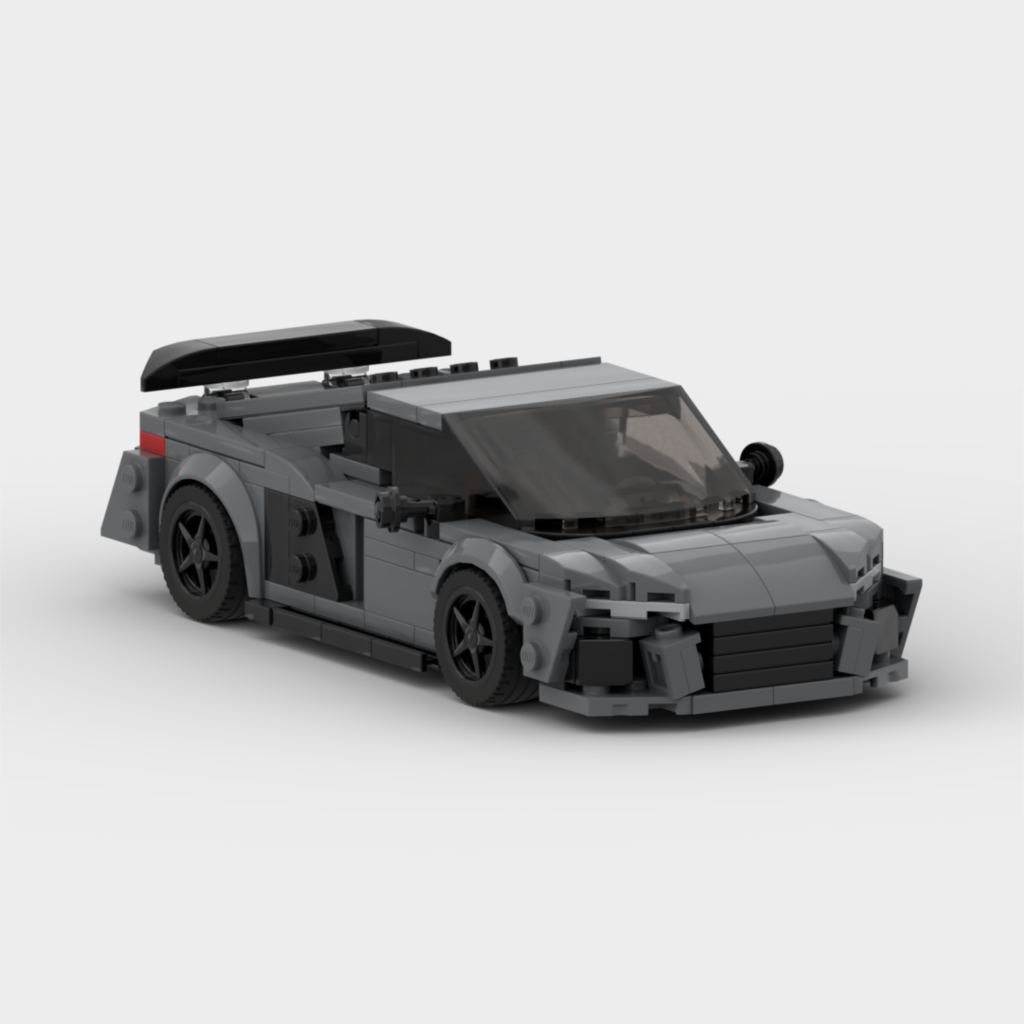 Audi R8 Building Kit — Top View | Rova