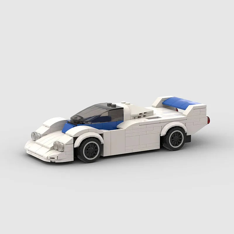 Mazda 757 Building Kit — Side View | Rova