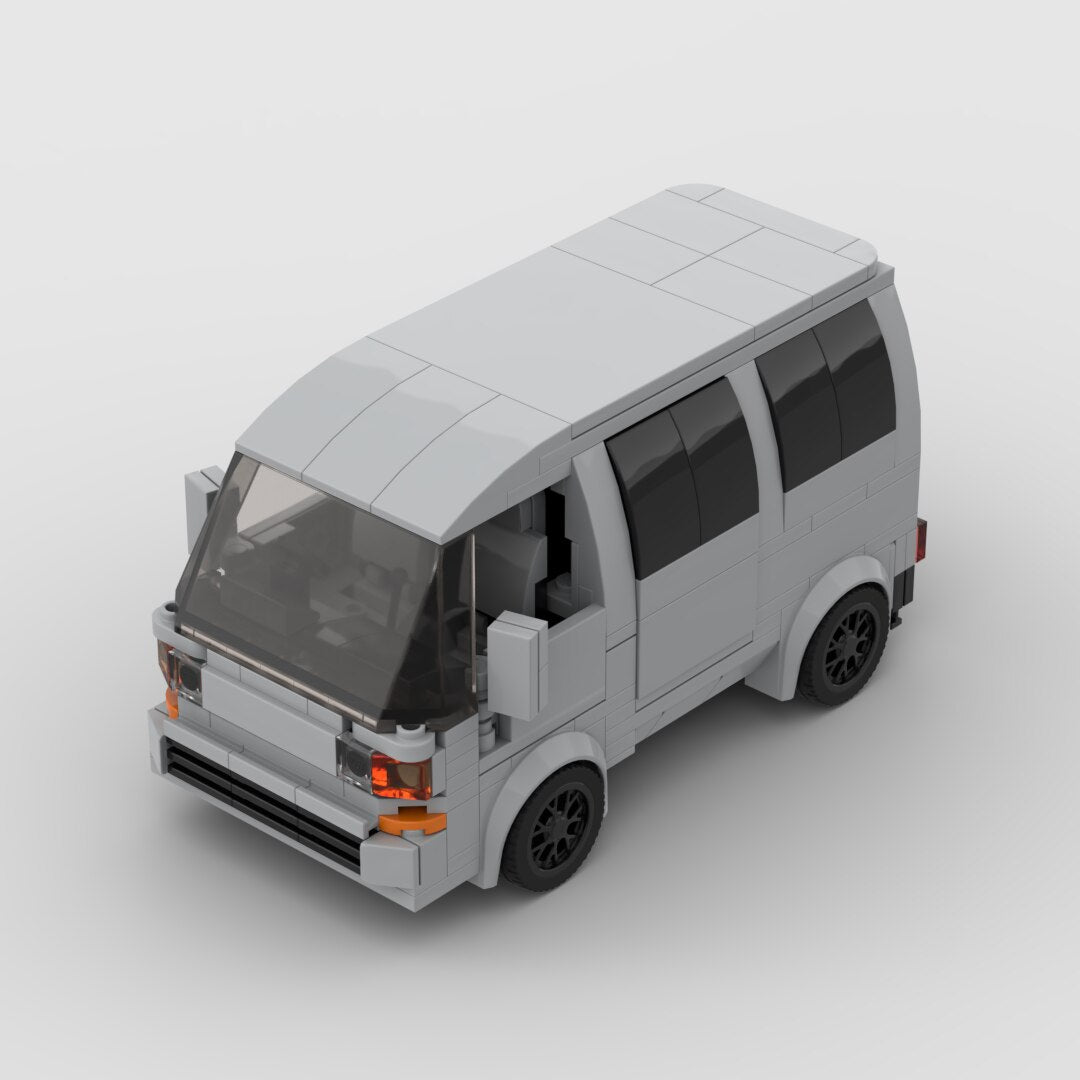 Honda Acty Van Building Kit — Interior View | Rova