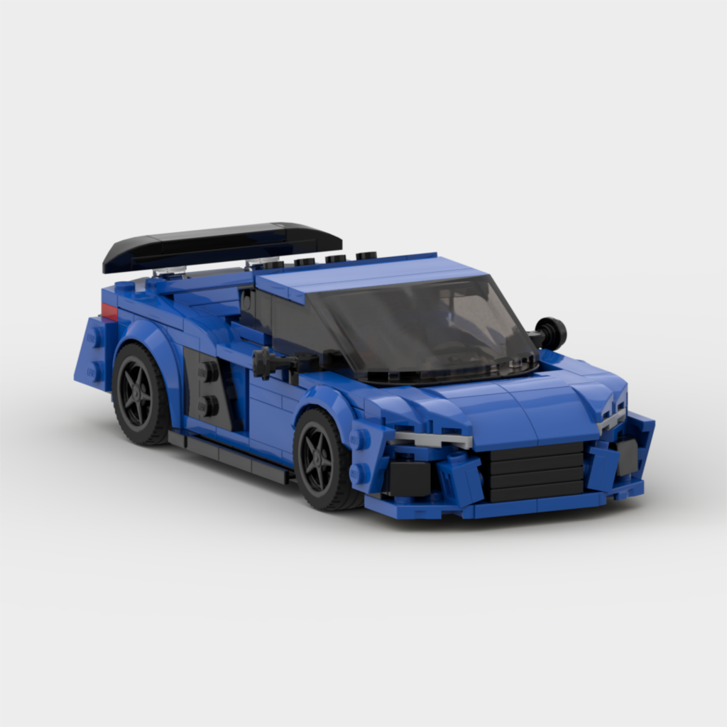 Audi R8 Building Kit — Rear View | Rova