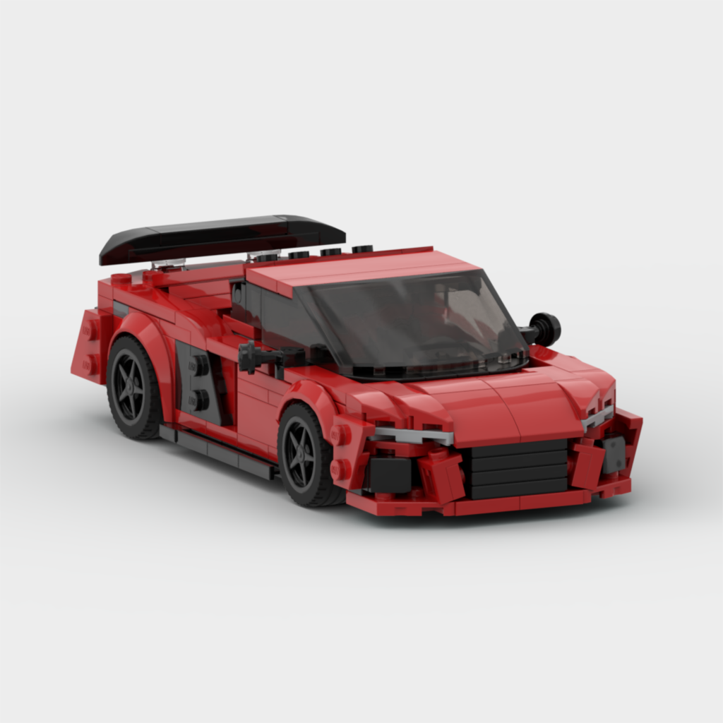 Audi R8 Building Kit — Interior View | Rova