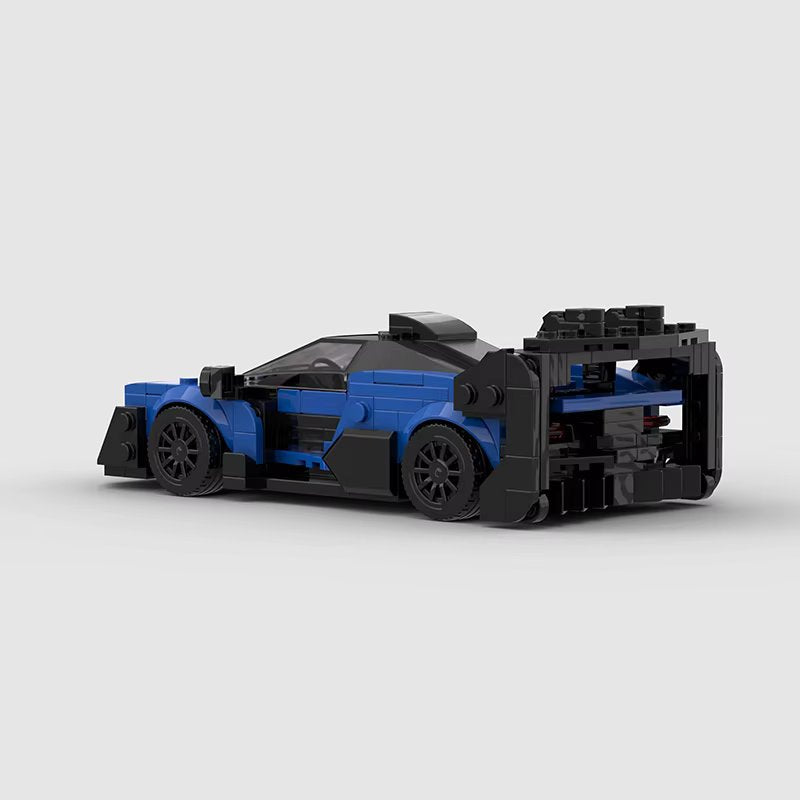 McLaren Senna GTR Building Kit — Rear View | Rova