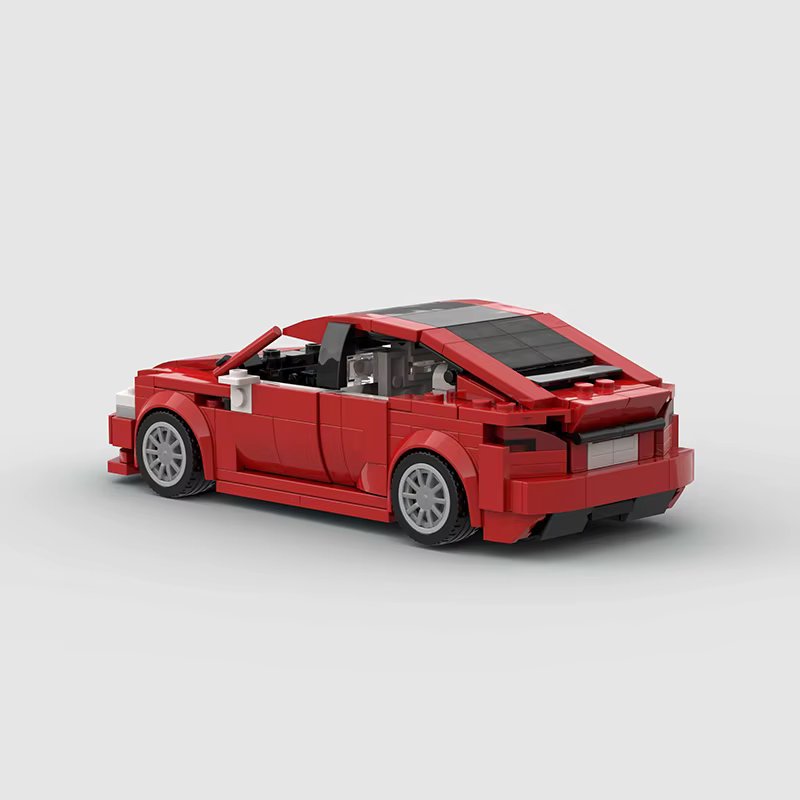 Tesla Model S Plaid Building Kit — Rear View | Rova