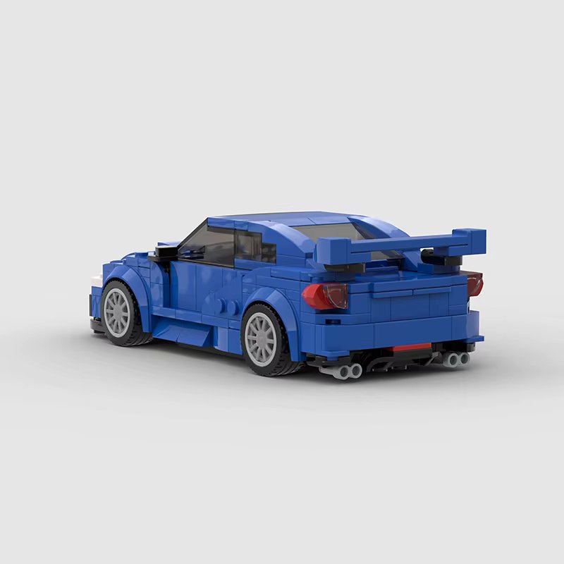 Subaru WRX STI Building Kit — Rear View | Rova
