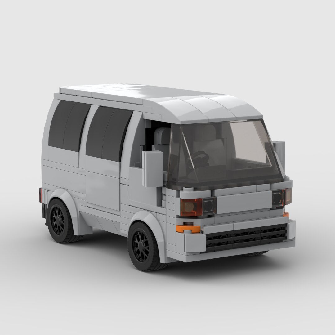 Honda Acty Van Building Kit — Side View | Rova