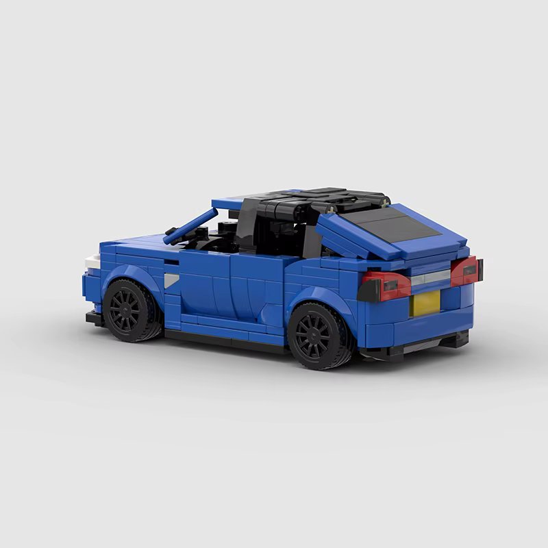 Tesla Model X Plaid Building Kit — Rear View | Rova