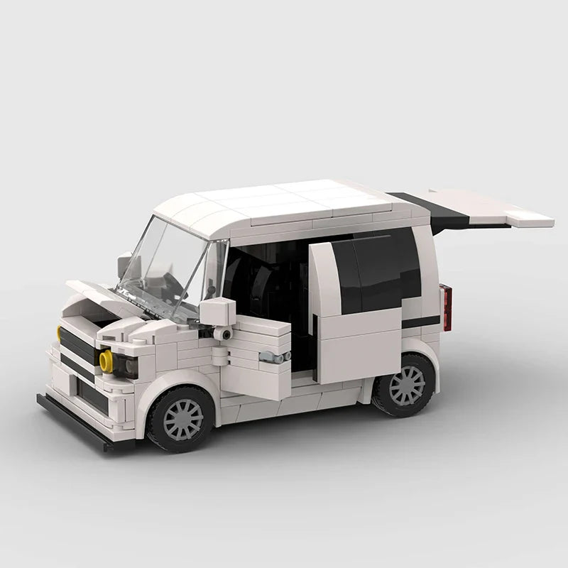 Honda N Van Building Kit — Rear View | Rova