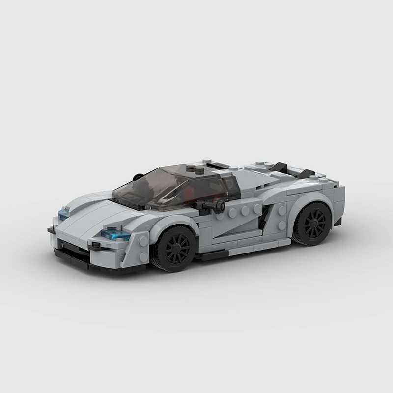 Koenigsegg CC850 Building Kit — Side View | Rova