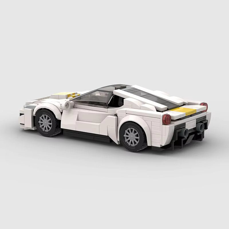 Ferrari 488 Pista Building Kit — Rear View | Rova