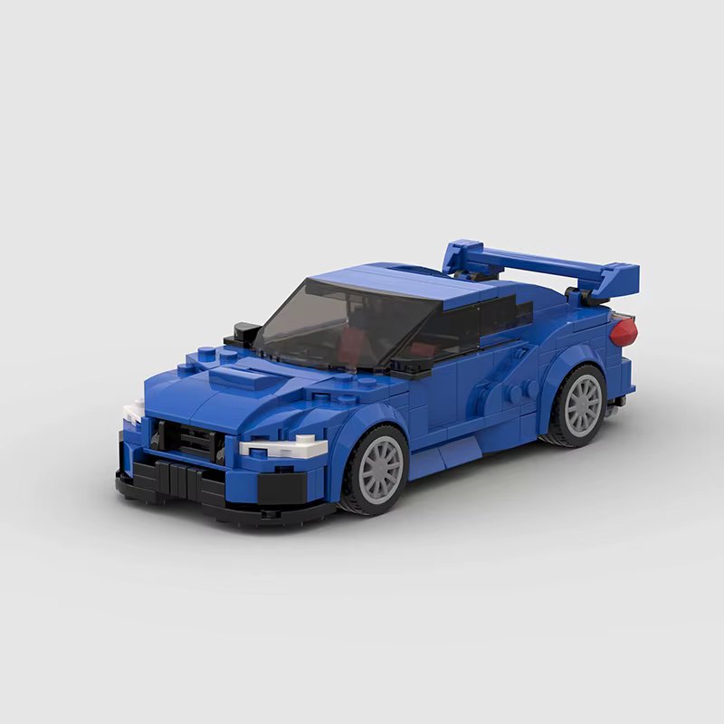 Subaru WRX STI — 1:24 Scale LEGO-Compatible Building Kit