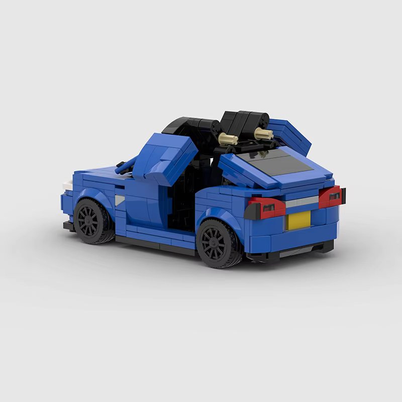 Tesla Model X Plaid Building Kit — Interior View | Rova