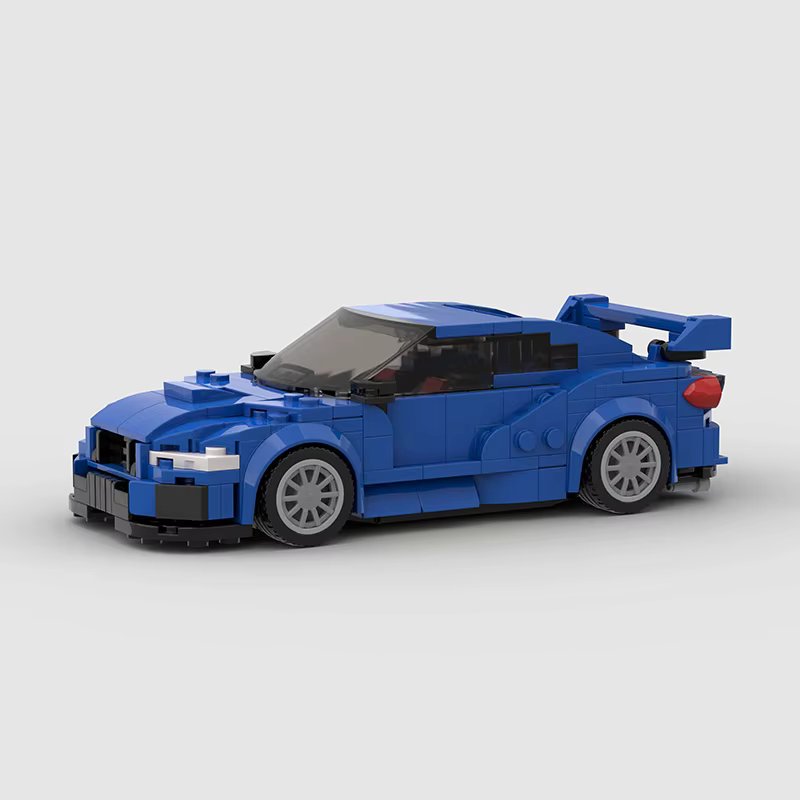 Subaru WRX STI Building Kit — Side View | Rova
