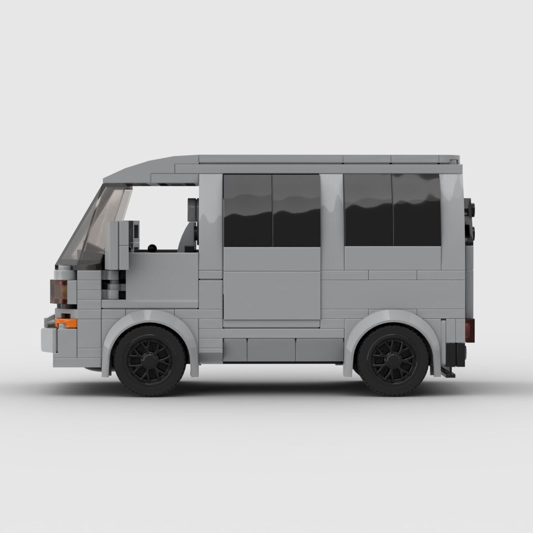 Honda Acty Van Building Kit — Rear View | Rova