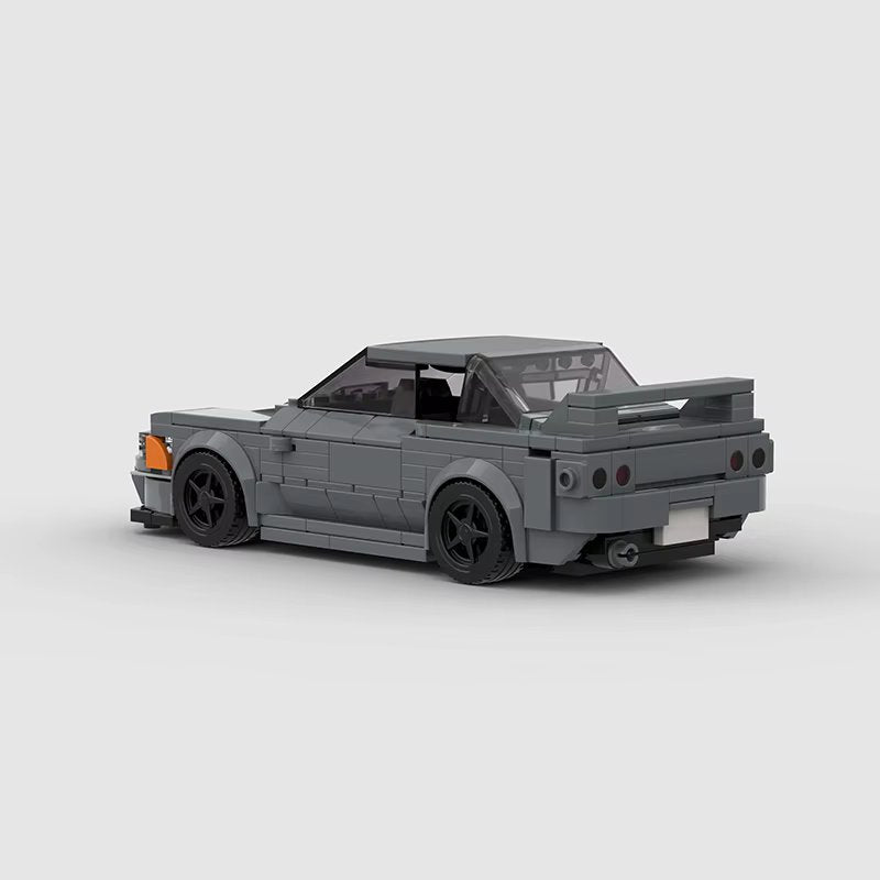 Nissan R32 Skyline GT-R Building Kit — Rear View | Rova
