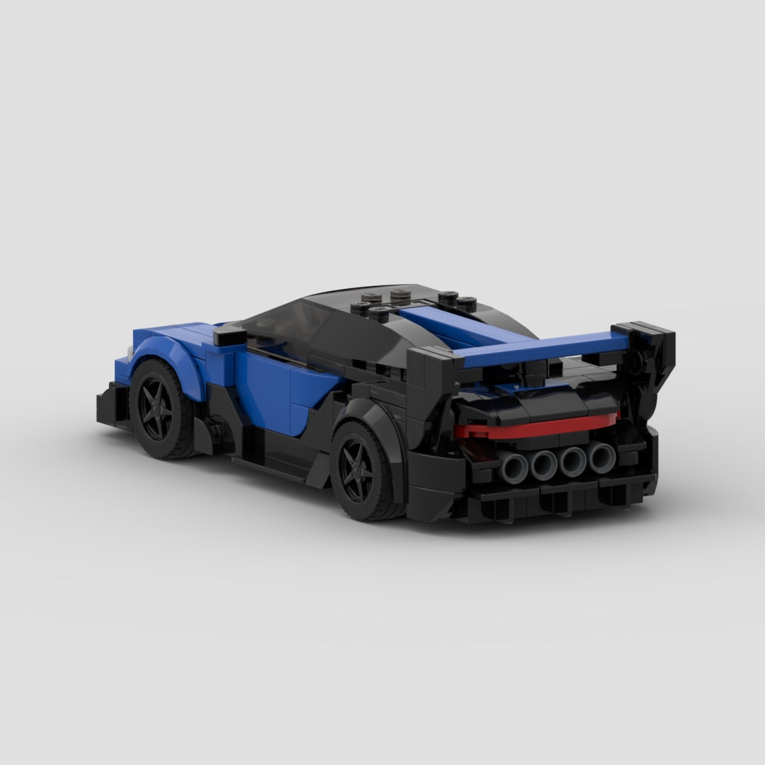 Bugatti Vision GT Building Kit — Rear View | Rova