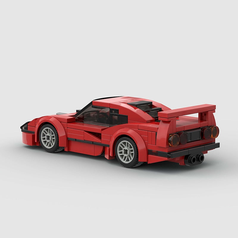 Ferrari F40 Building Kit — Detail View | Rova