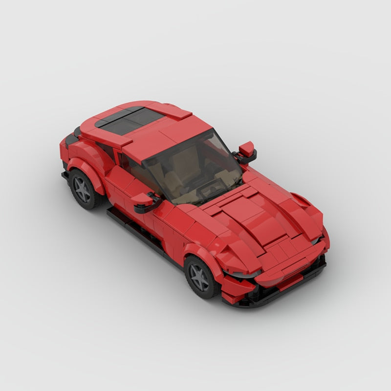 Ferrari Roma Building Kit — Side View | Rova
