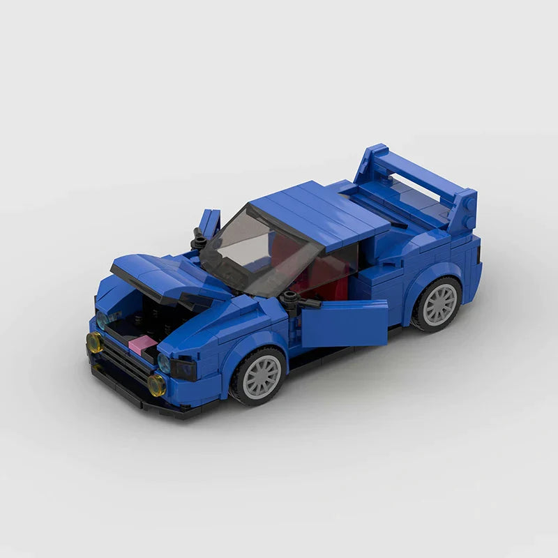 Subaru Impreza Building Kit — Side View | Rova