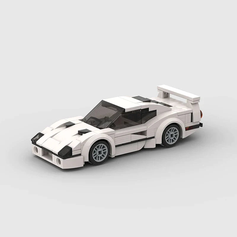 Ferrari F40 Building Kit — Side View | Rova