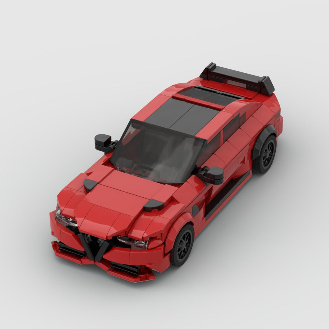 Alfa Romeo Giulia Building Kit — Side View | Rova